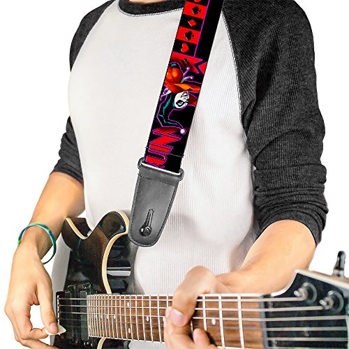 Buckle-Down Sangle de guitare – Dancing Bears Noir/multicolore – 5,1 cm de large – 73,7 à 137,2 cm de long - Les Beatles, Paul McCartney, John Lennon, RIngo Starr, George Harrison Buckle-Down Sangle de guitare – Dancing Bears Noir/multicolore – 5,1 cm de large – 73,7 à 137,2 cm de long – Image 3