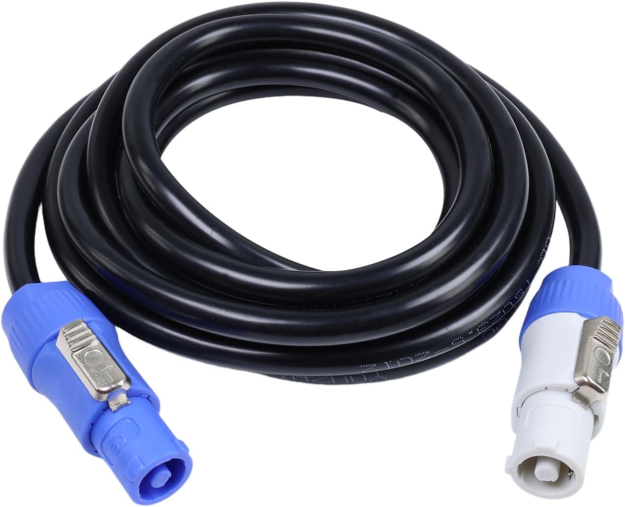 25 Feet Pack of 1 PowerCON Cable - 25FT PowerCON Input to Output 3 Pin Extension Cables - for Stage Lighting Fixture, LED Screens, Beam Light, Audio & Video Equipments (25 Feet)