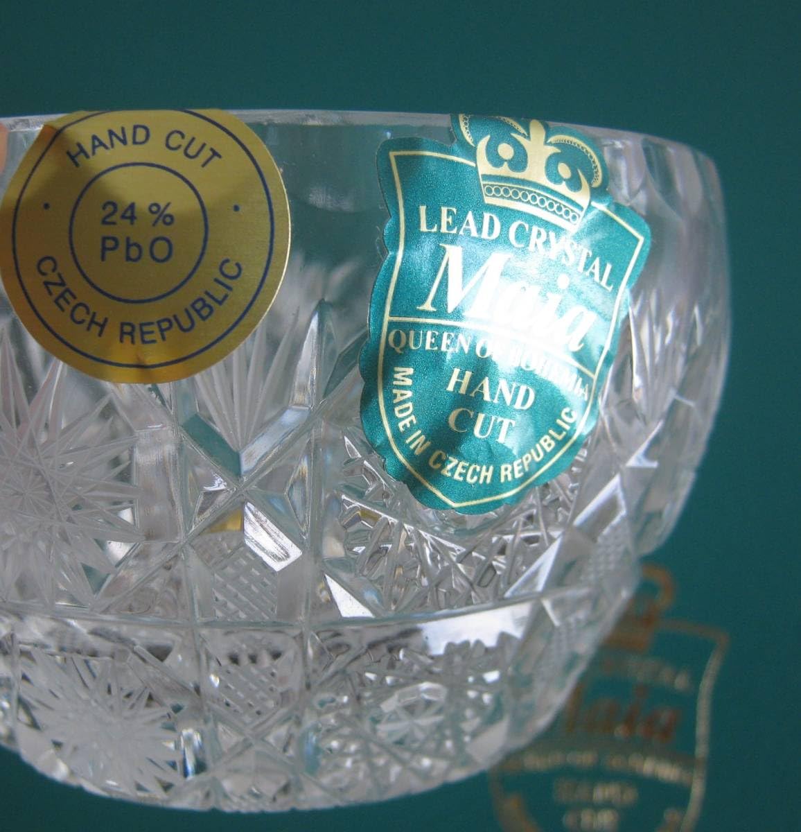 QUEEN of BOHEMIA Maia プレート　６個 QUEEN of BOHEMIA Maia プレート6個