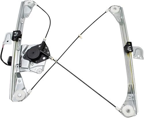 Vista 130 de TRQ Regulador de Elevalunas Eléctrico Trasero Izquierdo y Conjunto del Motor del Lado del Conductor Compatible con Chevrolet Cruze 2012-2015 2016