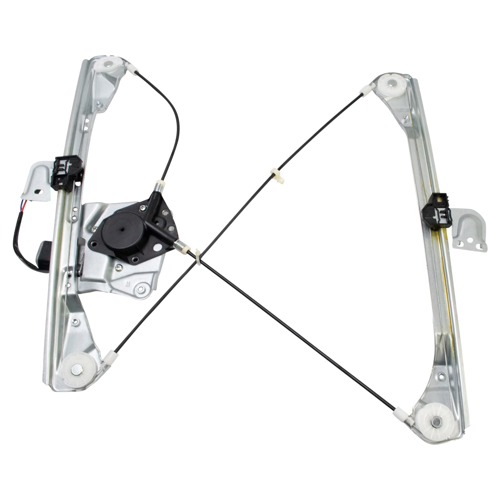 TRQ Front Right Power Window Regulator &amp; Motor Assembly Passenger Side Compatible with 1999-2004 Oldsmobile Alero 1999-2005 Pontiac Grand Am GM1351122
