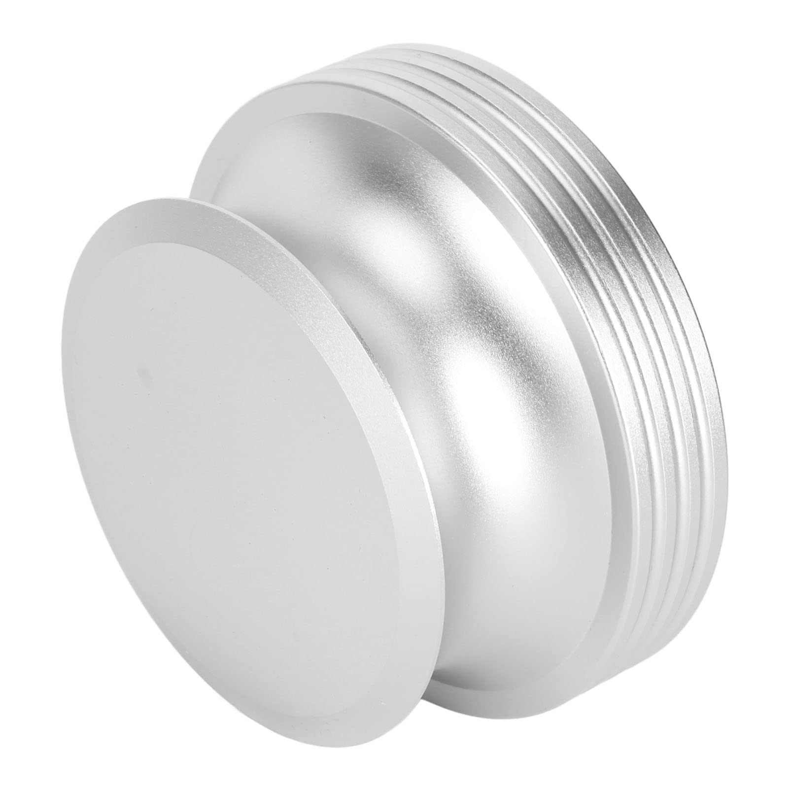 Tornabile STABILIZZATORE DISCOLITORE IN LEGA ALLUMINIO HIFI RIDUZIONE DI VIBRAZIONE DEL PESO PESO PER IL SIGILTÀ DI QUALITÀ DEL SONO MEGLIO (SILVER)