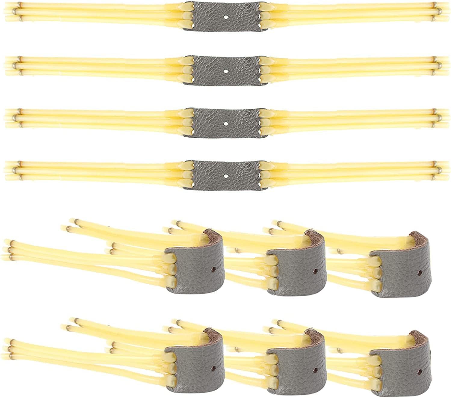 DIAEMI 10Pcs Slingshot Replacement Band, Catapult Bands