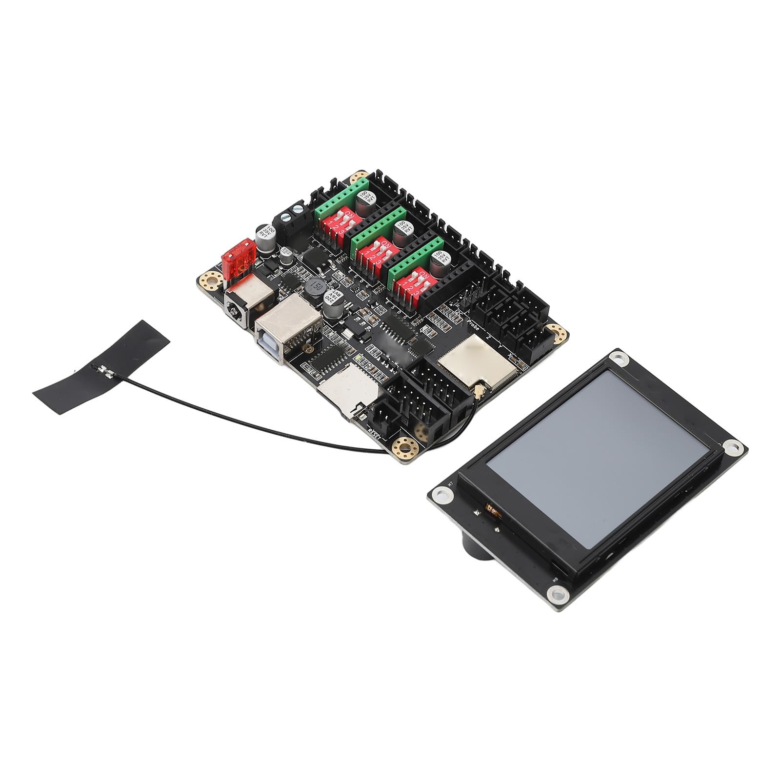 Module Graveur Laser 3D avec Écran Tactile 2.4 Pouces Carte Mère Contrôleur et Dissipateur Thermique Professionnel