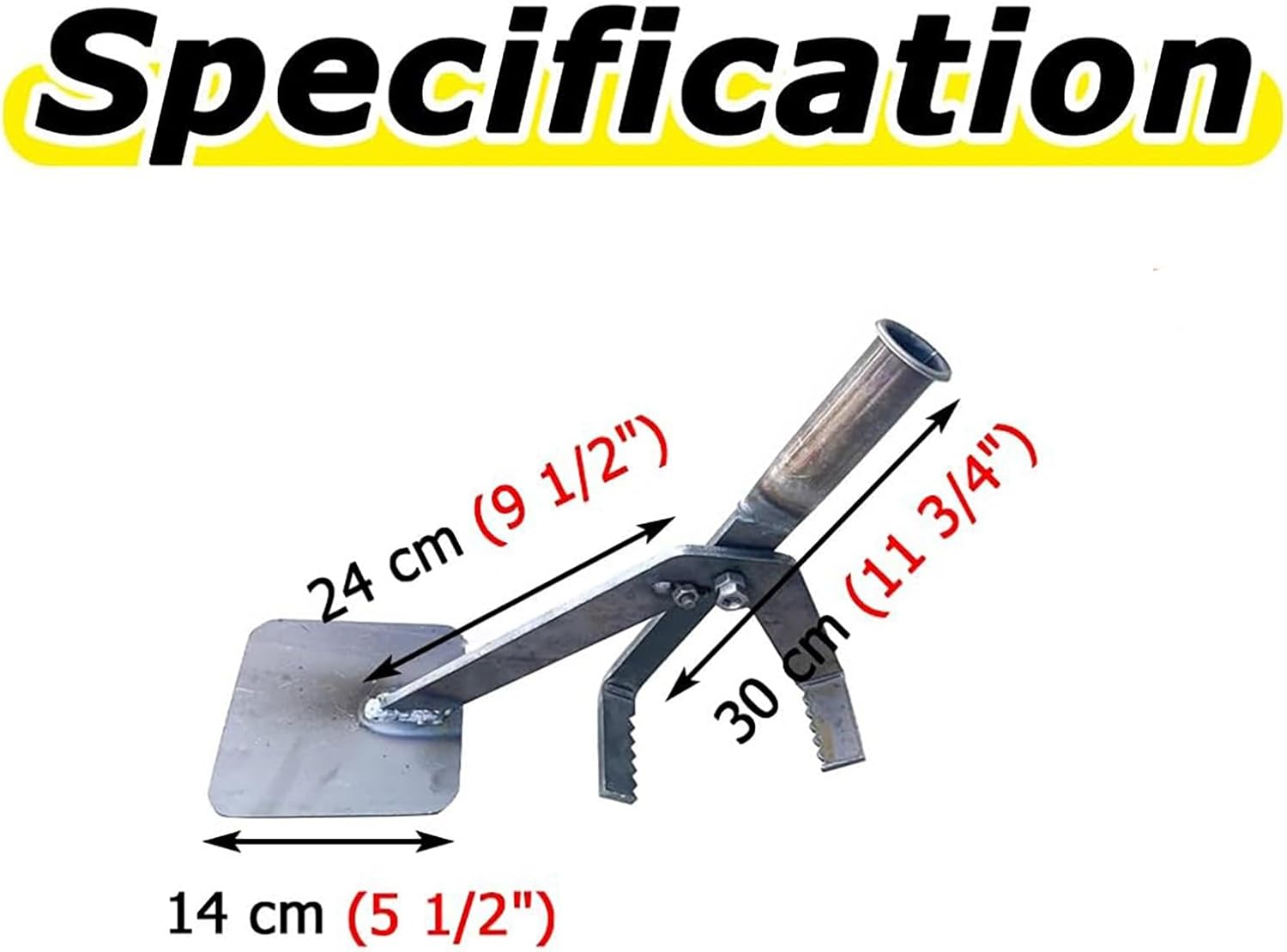 Small Tree Root Extraction Tool for Pulling,Lever Effortless Extraction Extractor Equipment,Fully Uproots Woody Stems Sapling Puller Remover