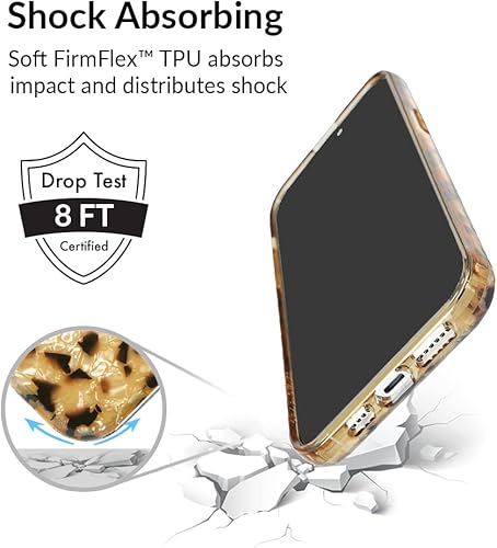 Miniatura 112 de VELVET CAVIAR Funda para iPhone 14 Pro, probada en caídas de 10 pies, purpurina transparente Bratz Bratz Pack Glitter,Blonde Tortoise,Sueños de