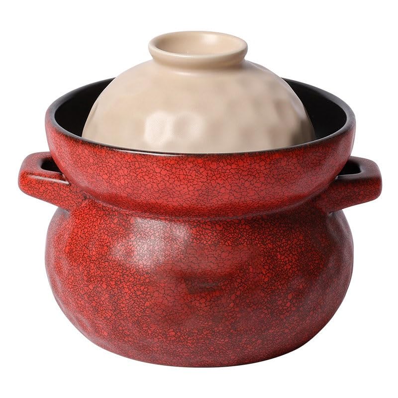 Cocotte en céramique anti-adhérence 900ml : évitez les ragoûts brûlés