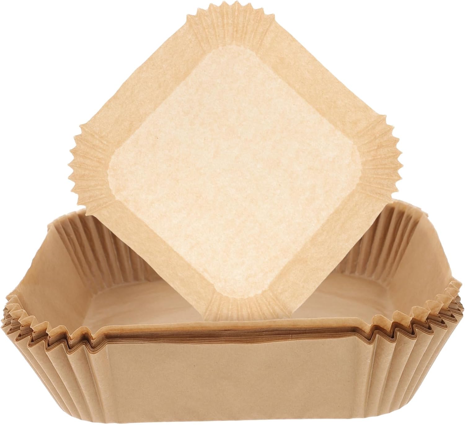 IMIKEYA 100Pcs Air Fryer Paper Liners Non Stick Baking for Air Fryers Cushion for Easy Cleanup for Home and Bakery Use IMIKEYA 100Pcs Air Fryer Paper Liners Non Stick Baking for Air Fryers Cushion for Easy Cleanup for Home and Bakery Use