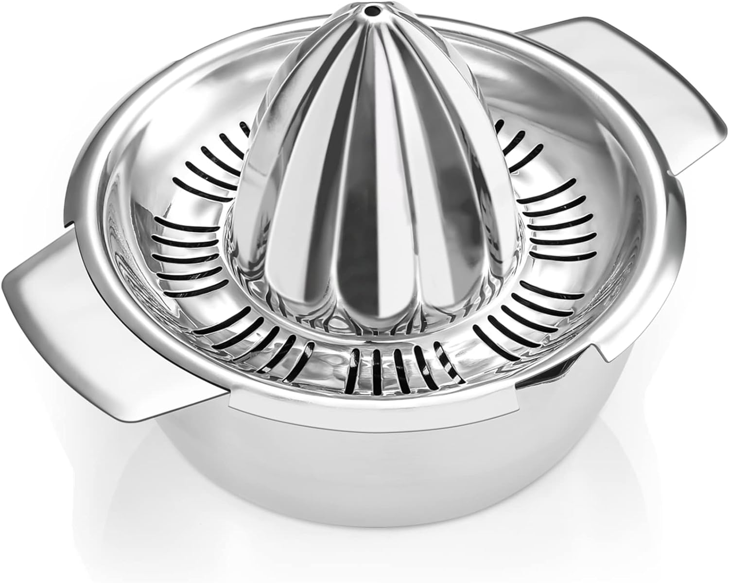 Lemon Squeezer Citrus Juicer Manual Stainless Steel 18/8 450 ml Robust