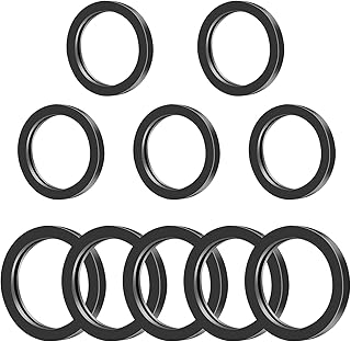 Gas Can Gaskets, 10Pcs Gas Can Spout Gaskets O Ring Rubber Sealing Gasket, Replacement Gas Tank Gaskets for Most Fuel Tank Spout