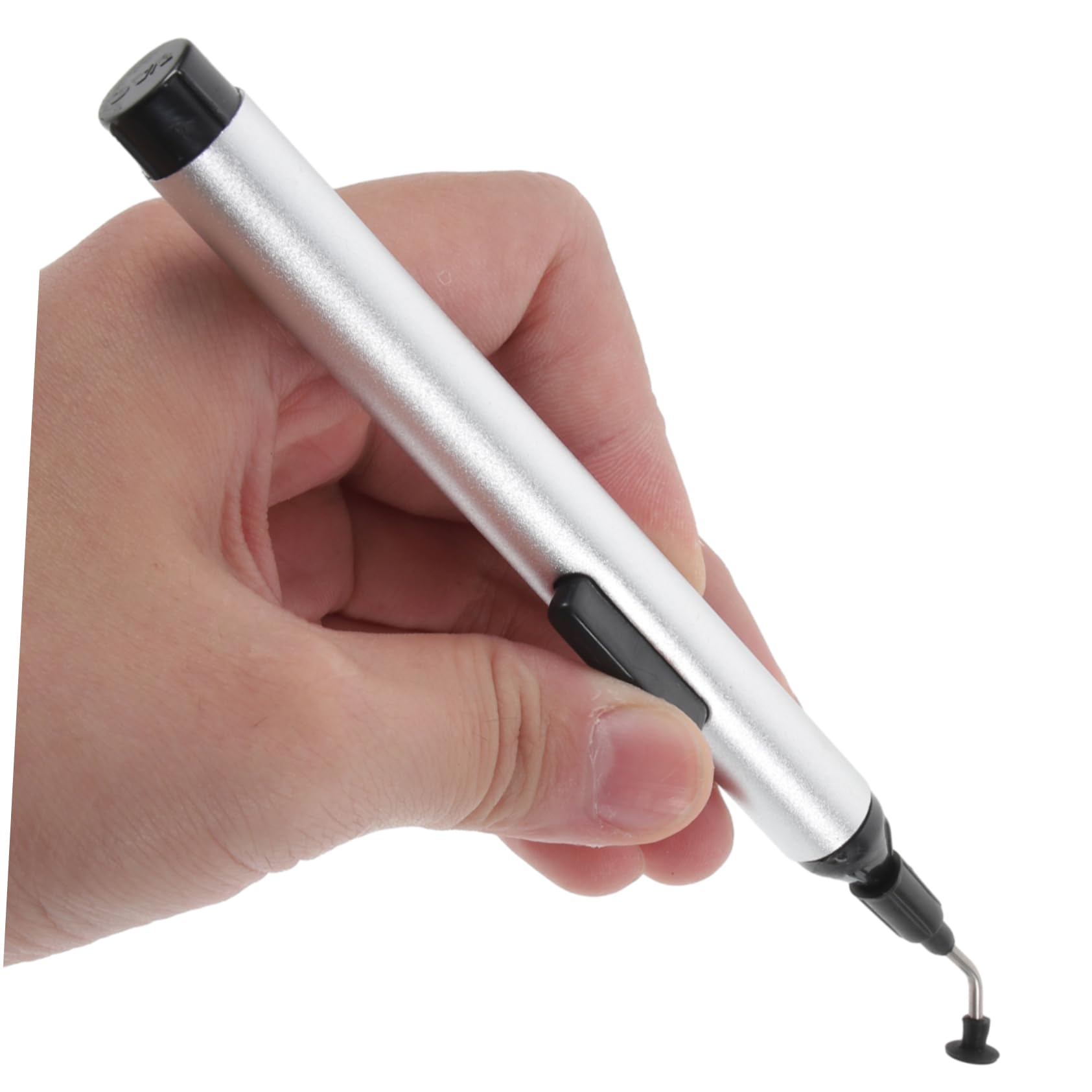 Generic 1 Pc Puller Professional Ic Chip Catcher Chest Bag for Men Ic Chip Removal Tool Chip Prong Specialty Tools Ic Chip Lifter Efficient Chip Grabber Pro Tools Manual Plastic Extractor, Silver