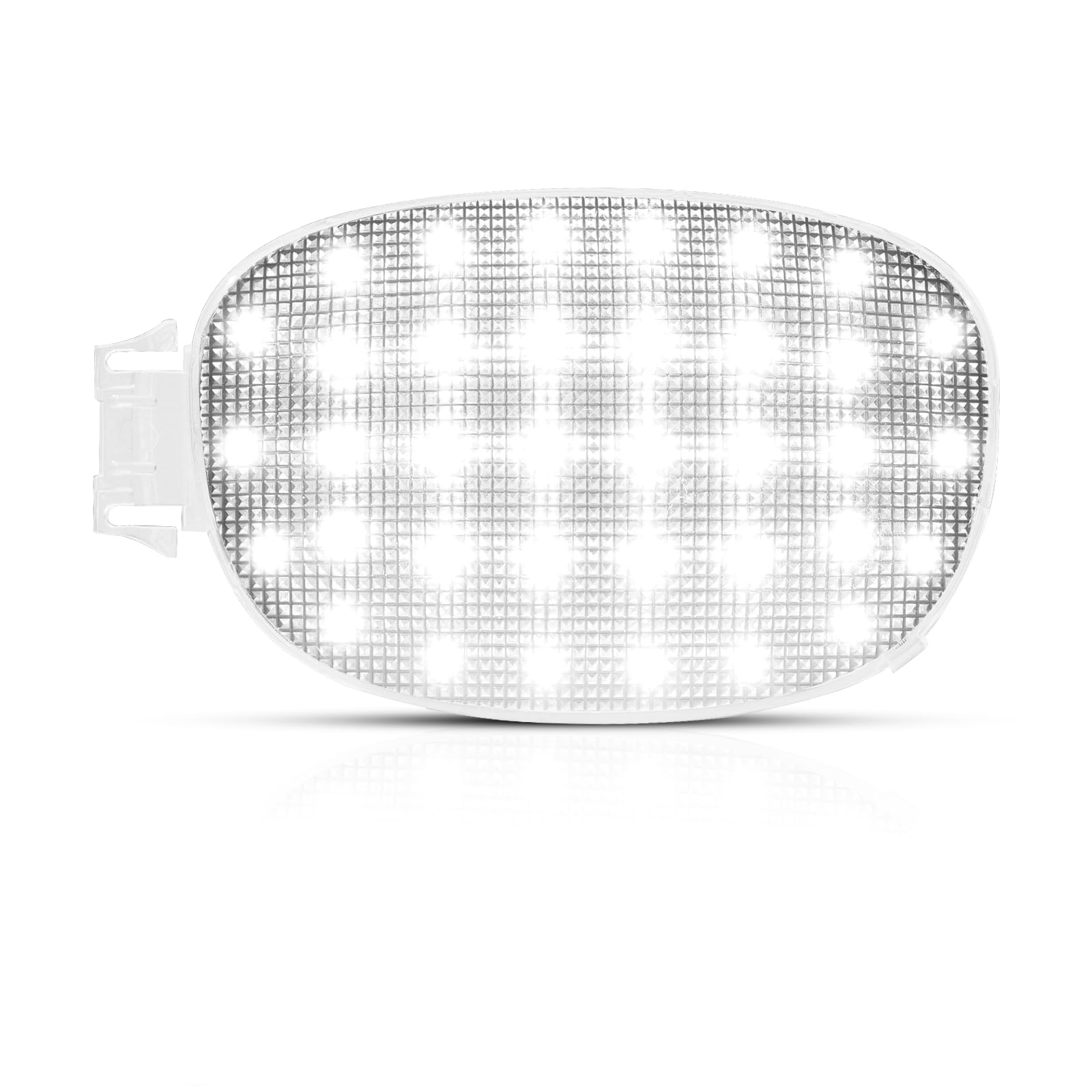 Gempro Interior Map Dome Light Cover Lens&White Led Overhead Console Reading Lamp Compatible with Dodge Ram 1500 Dakota Neon Chrysler Sebring, 6000K