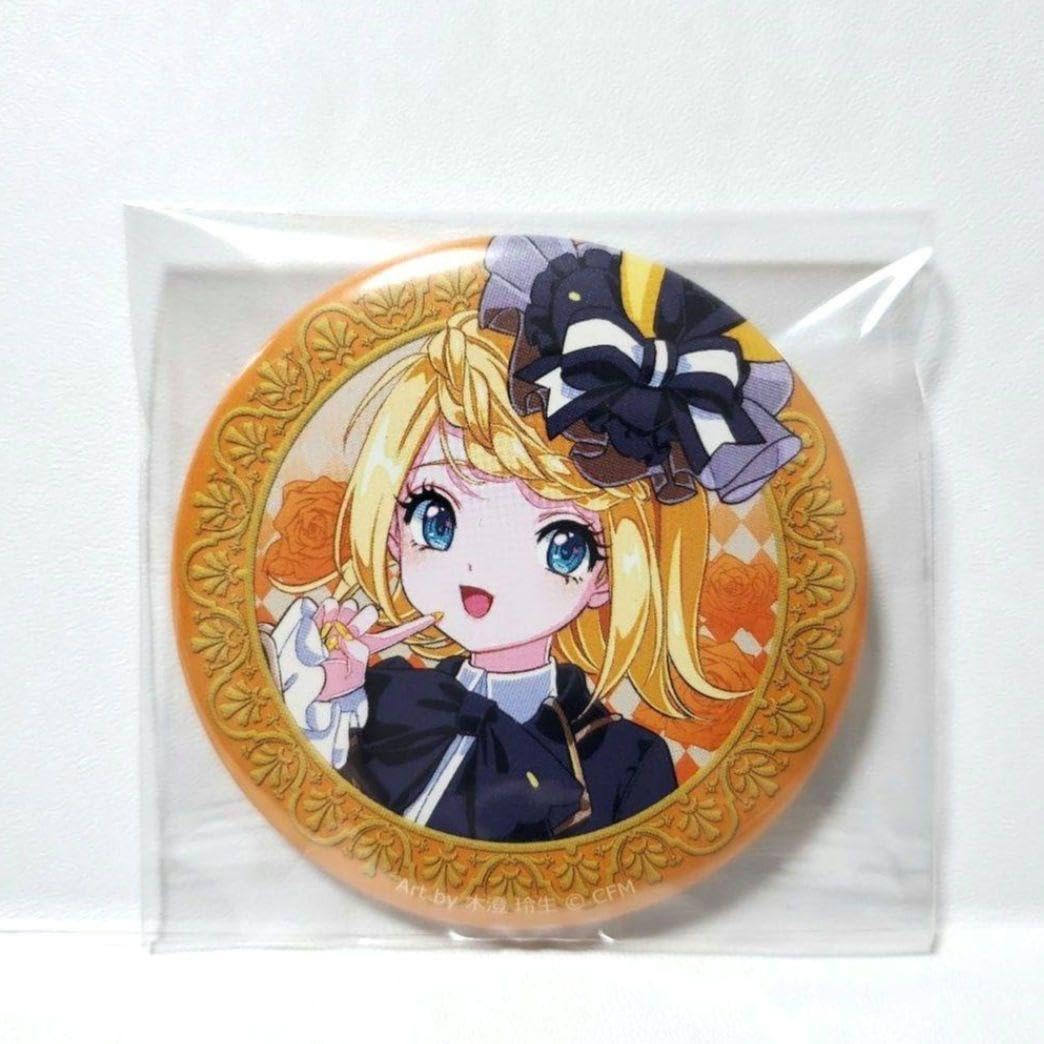 鏡音リン　ビビットくじ　ビビット缶バッジ　缶バッジ その他（グッズ）】ピアプロキャラクターズの「あたり付き