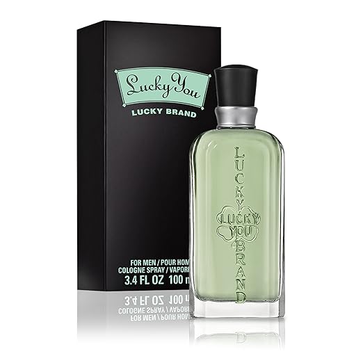 LUCKY You Cologne Spray for Men, Day or Night Casual Scent
