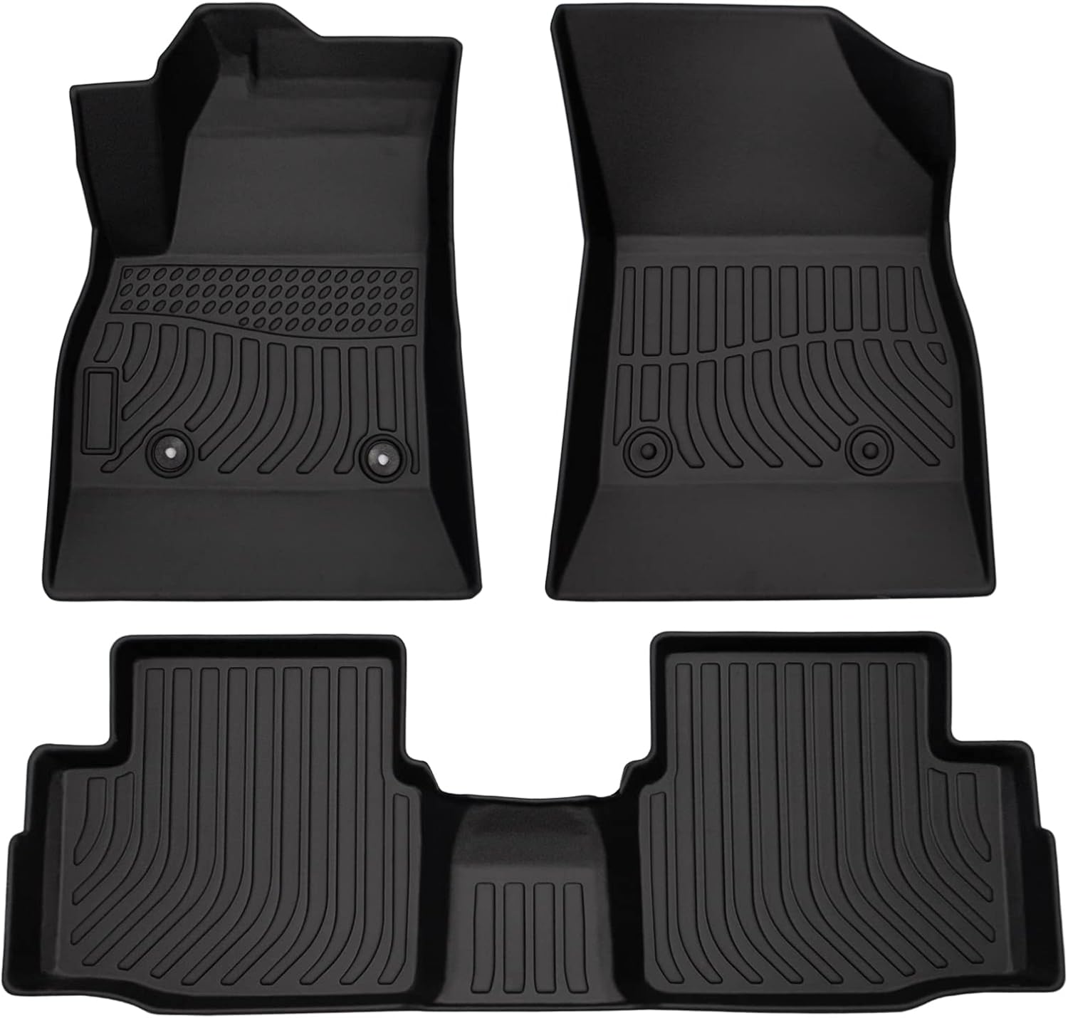 Tupliege All-Weather TPE Floor Mats — Full Set for 2016–2019 Chevrolet Cruze