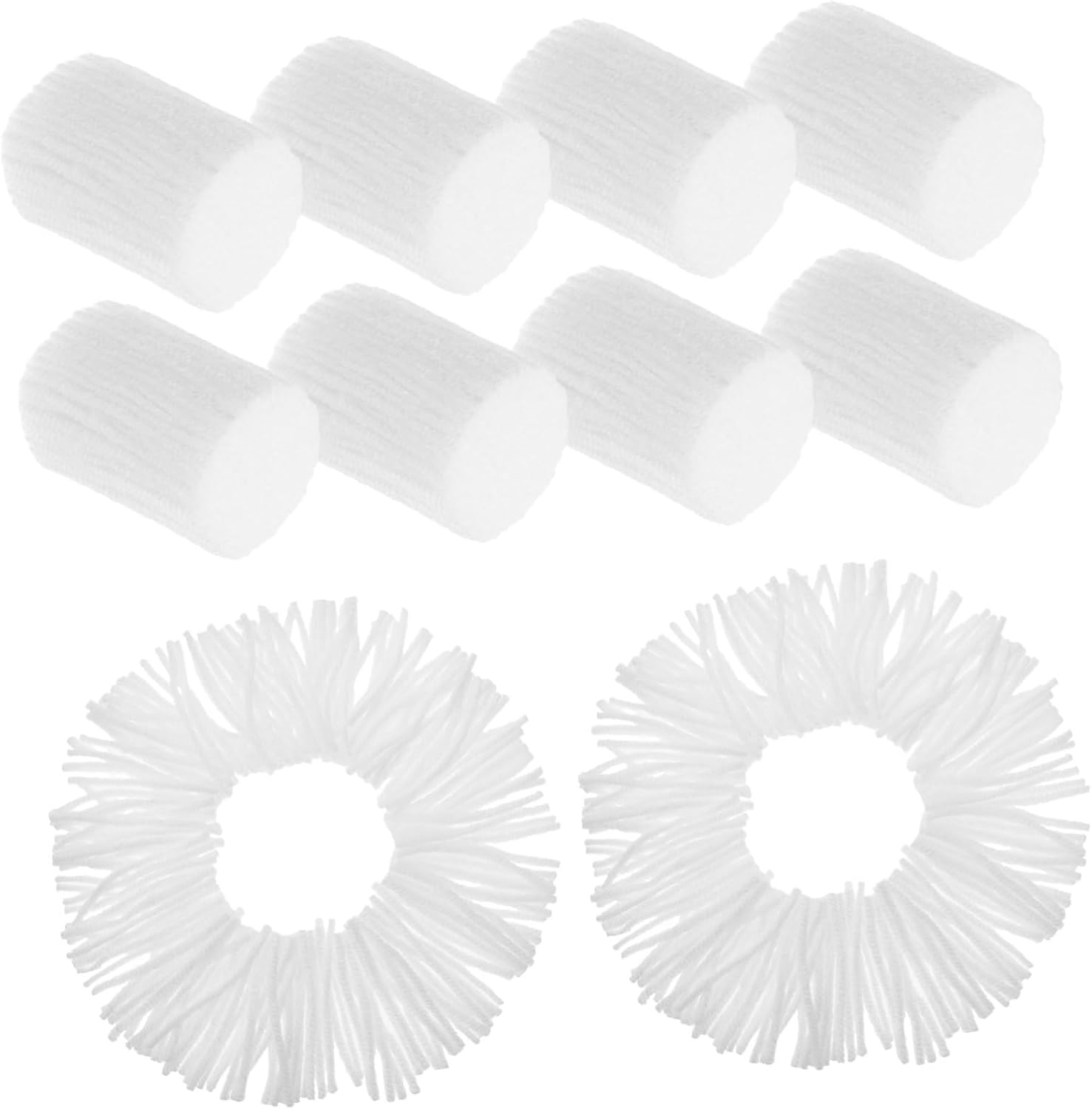 10 Rolls Acrylic Latch Hook Yarn for Carpet and Cushion Making