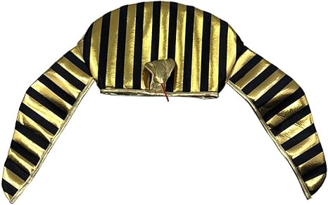 Copricapo Faraone Egiziano Widmann - Multicolore, Taglia Unica, Per Carnevale E Feste A Tema