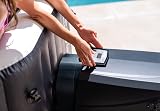 Intex Whirlpool Spa Octagon Bubble Jet 201 x 71 cm Black - 7