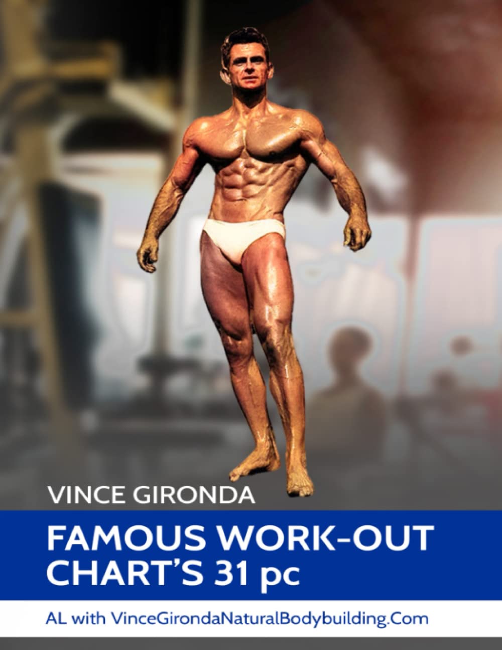 VINCE GIRONDA FAMOUS WORK-OUT CHART'S 31 PC: Vince Gironda Natural Bodybuilding