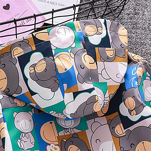 Toddler Baby Boys Girls Jacket Long Sleeve Windproof Coats Casual Zip Hooded Jacket (Blue, 4-5 Years)3