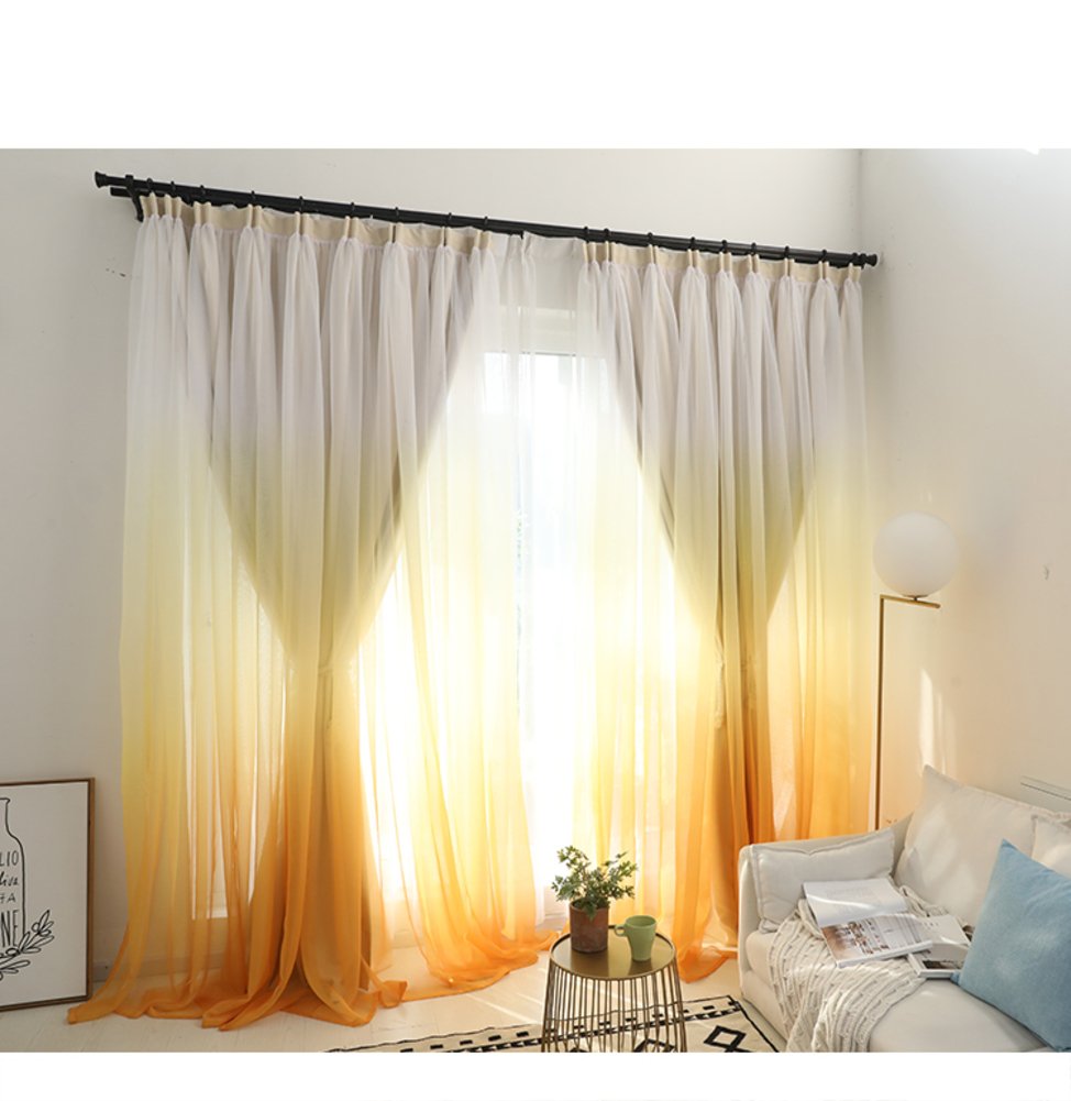 Rideau occultant de salon pour créer une ambiance chaleureuse sur le balcon
