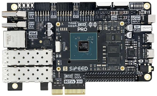 For FPGA High-Speed Communication WayPonDEV Sipeed Tang Mega 138K Pro Dock Single Board Computer GW5AST-LV138FPG676A
| WayPonDEV Sipeed Tang Mega 138K Pro Dock for FPGA Development
| WayPonDEV Sipeed Tang Mega 138K Pro Dock Single Board Computer wit