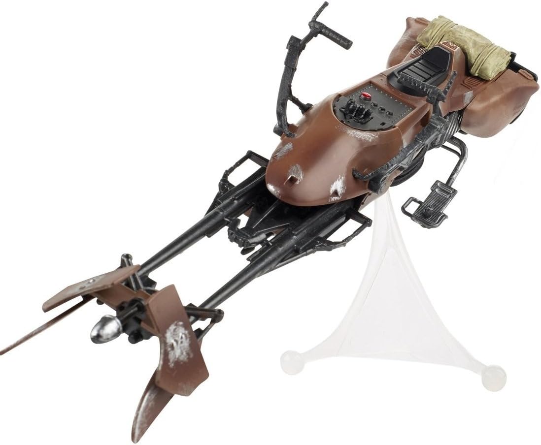 Bеѕt Quаlіtу 🔥 Animewild Star Wars Black Speeder Bike Deluxe 6 Inch Action Figure