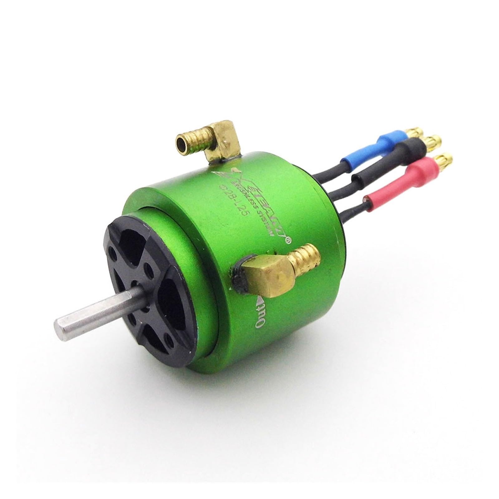 3-4S 2835 KV3300 4-poliger bürstenloser Motor, 4-mm-Welle und wassergekühlte, mantelgekühlte Abdeckung | For RC Boot Jet Marine Yacht(Motor with jacket)