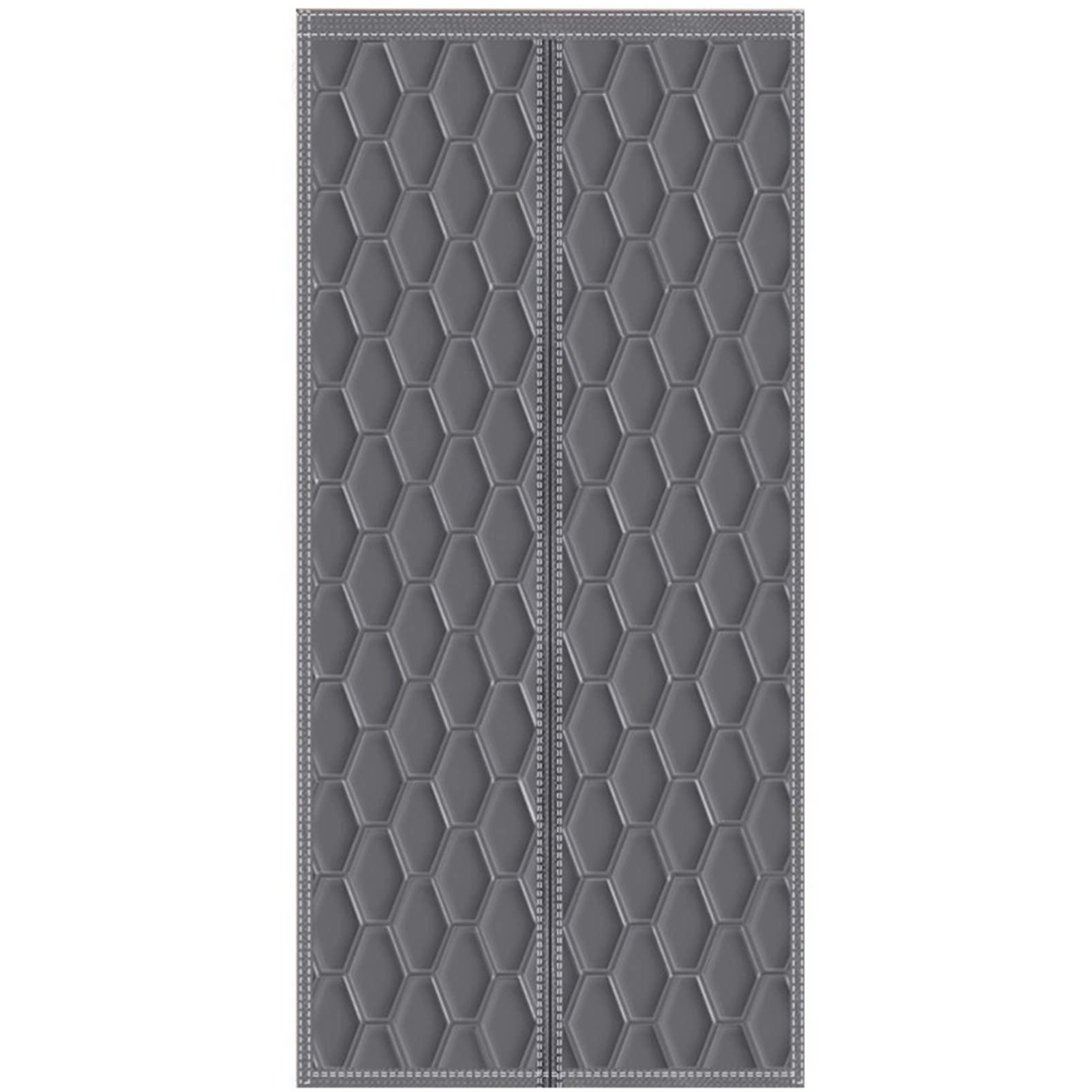 Magnetisch thermisch geïsoleerd deurgordijn verdikt 55x86in, handsfree automatisch sluitend duurzaam winddicht waterdicht deurscherm (C 59x78in
