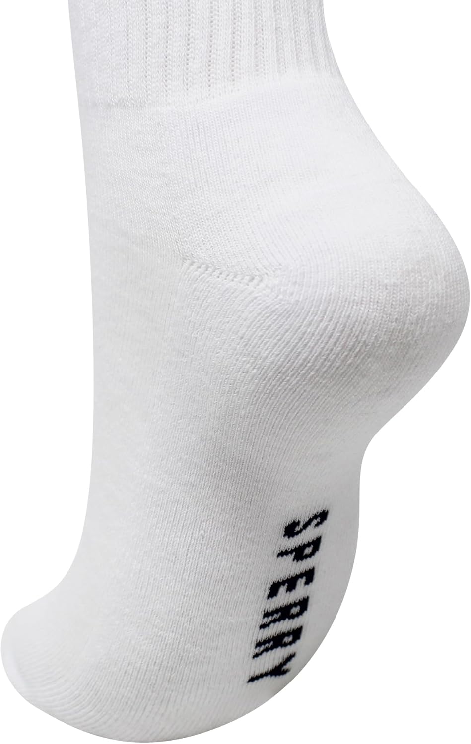 Sperry Men’s 8-Pack Cushion Comfort Crew Socks - Moisture-Wicking Athletic Socks –White Crew Socks for Everyday or Sports Use - Image 5