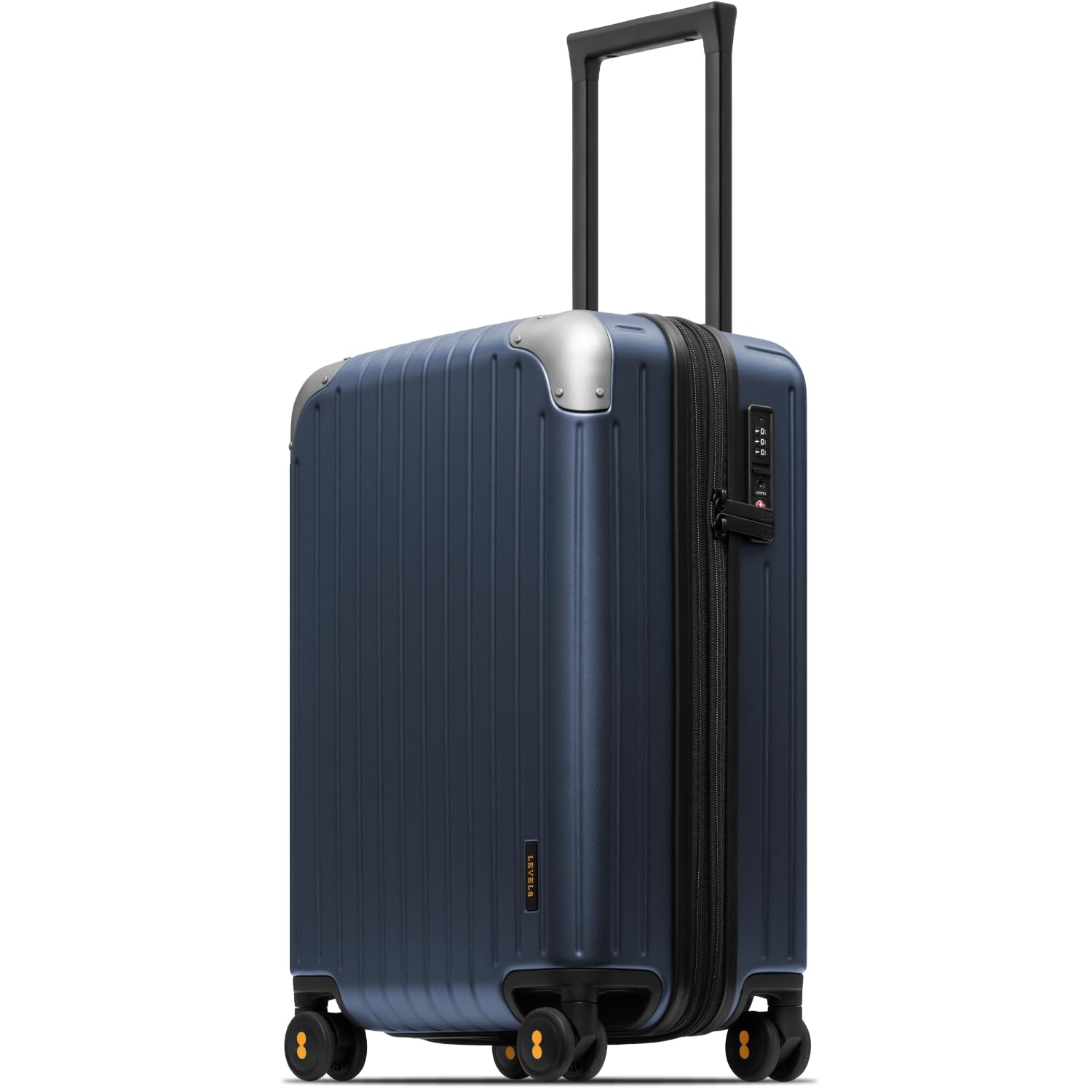 level8 carry on luggage airline approved, hardshell suitcases with spinner wheels, pc expandable luggage, 20 inch, blue