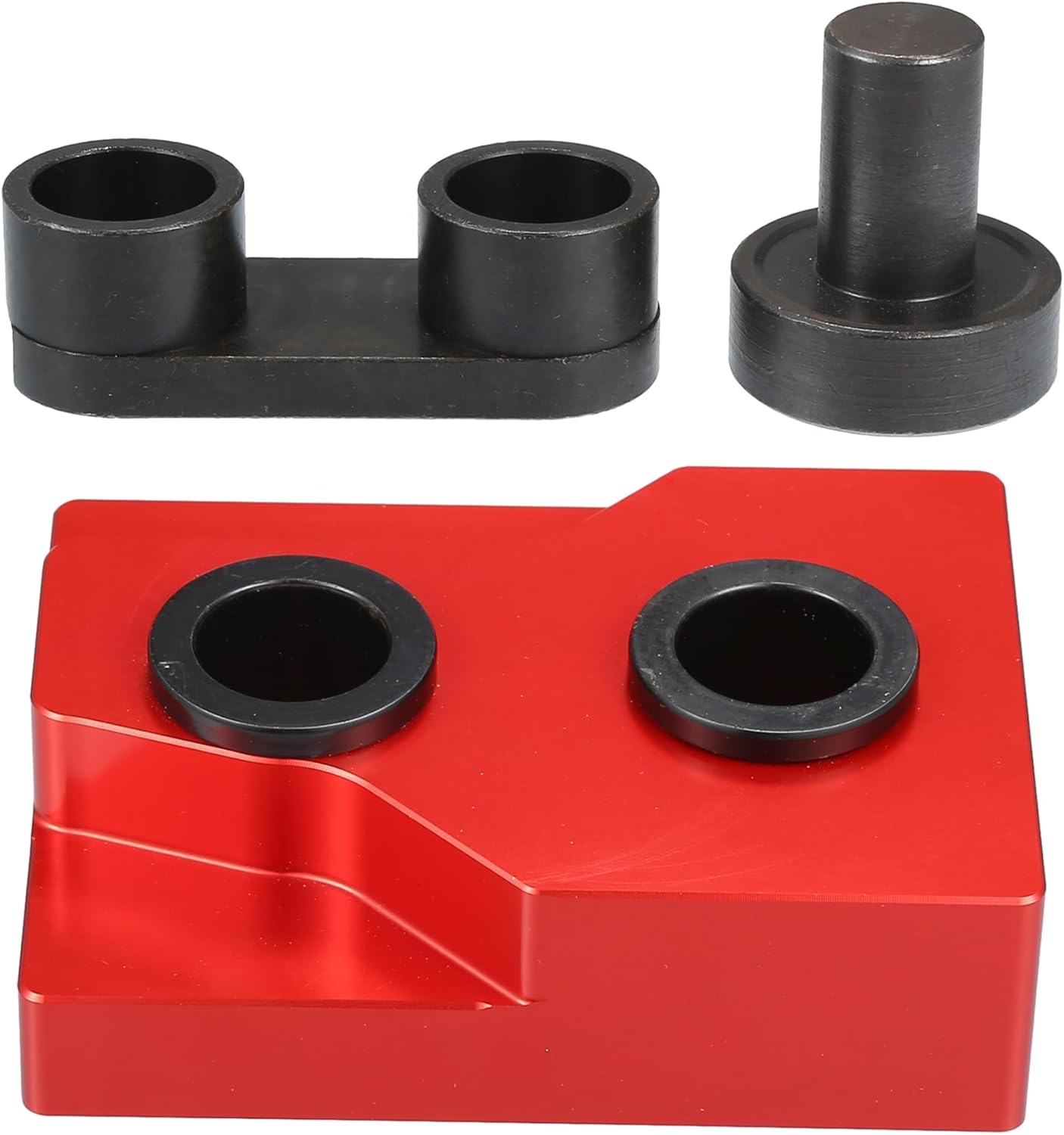 X AUTOHAUX Camshaft Bearing Removal Tool for Harley Davidson 1999-2006, Twin Cam Motorcycle Installer Tools Assembly Kit, Red & Black