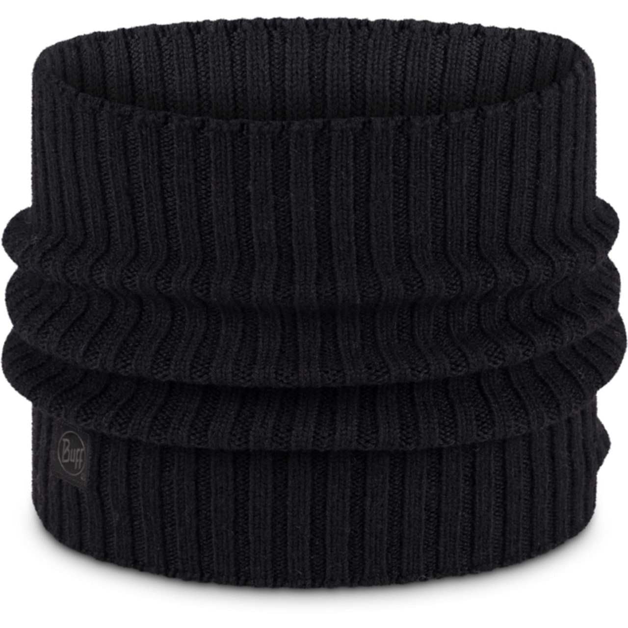 Buff| Neckwear Knitted Extreme Cold, Practical, Versatile, Fashionable, Thermal insulation, Comfortable Man Women One Size Black