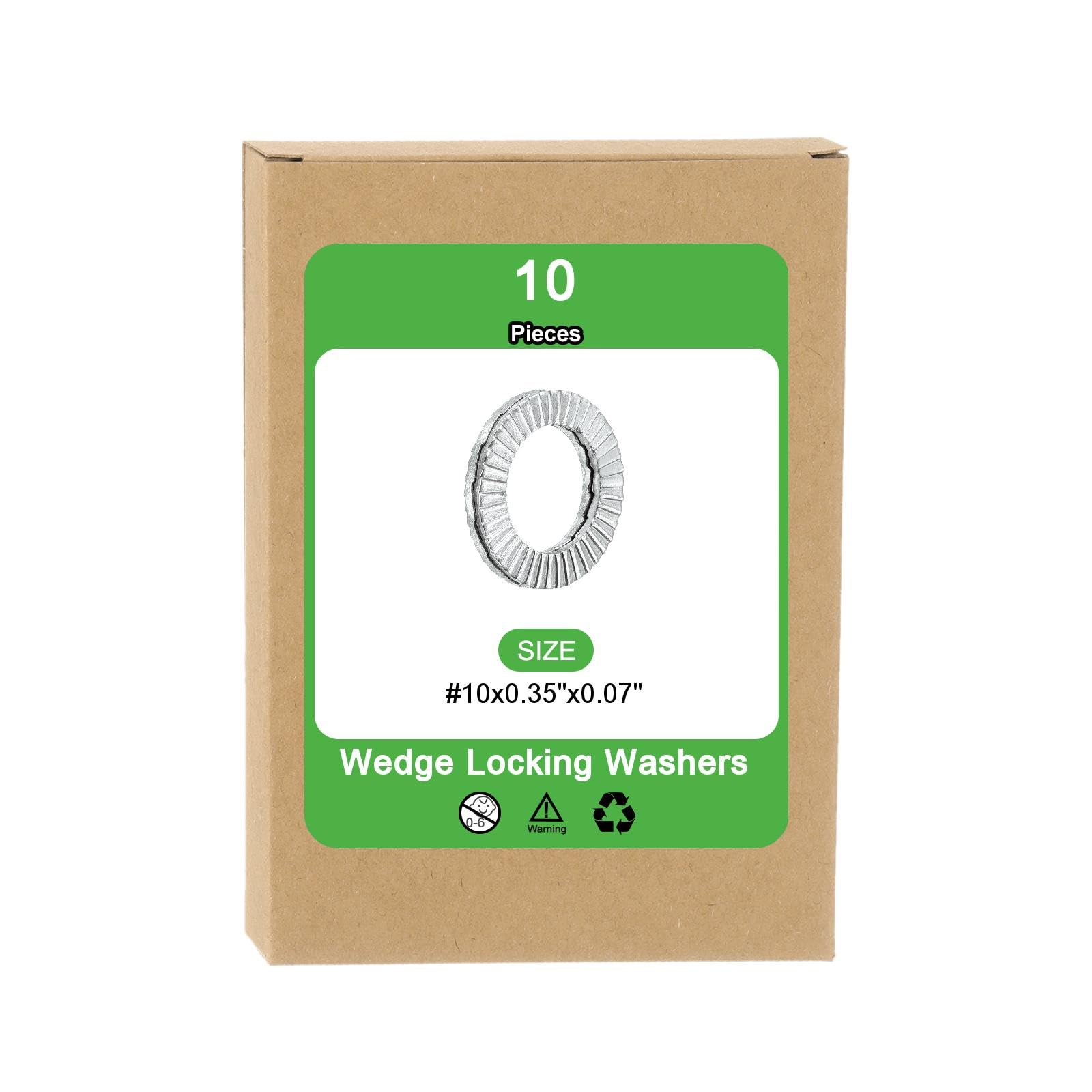Stainless Steel Wedge Washers - Vibration Resistant -7