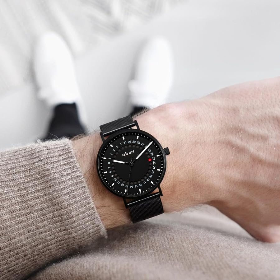 Amazon.co.jp: a.b.art メンズ腕時計 スイスパーツムーブメント