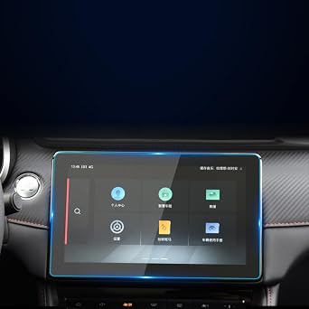 GREATROAD Navigation Screen Protector Compatible with 2022 MG ZS EV 10.1IN Accessories Touch Screen Protector Tempered Glass,navigatiom film Cover Anti-scratch Toughened Film