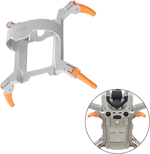 Miniatura 2 de Dron de plástico FPV 1.181 in tren de aterrizaje, pierna de drone aumento de engranaje pierna extendida para DJI Mini 4 Pro Drone Drone Accesorio