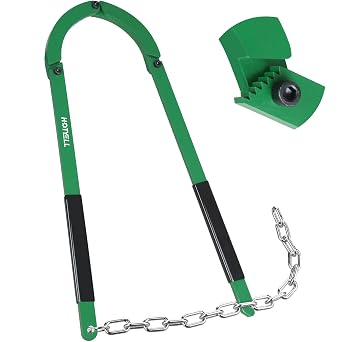 Fence Wire Fixer, Heavy Duty Fence Stretcher Repair Tool Made of High-Carbon Steel, Wire Tightener as Fencing Tool for Barbed, Plain or Electric Wire in Farm, Ranch or Garden Green