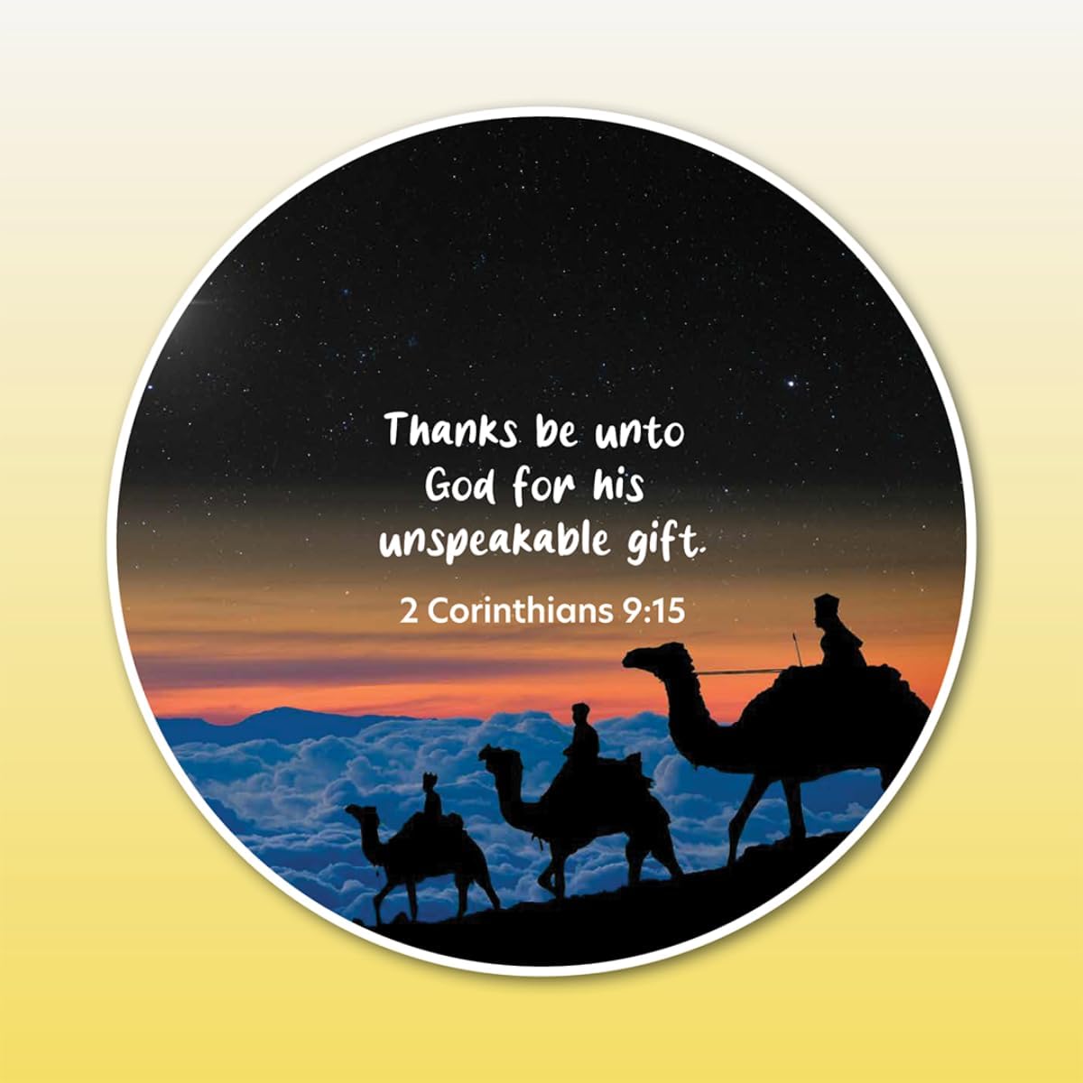 Meaning of Christmas HD Disc Set, Project Bible Verses on Walls or Ceilings, Includes 6 Interchangeable Discs, Help Children Live by The Truth of God’s Word, Bible Education for Kids