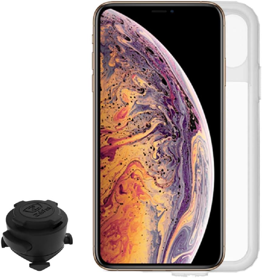 Zéfal Bike - Kit de Soporte para Smartphone de Bicicleta, Kit de Funda para iPhone y Samsung y Soporte para teléfono de Bicicleta, Soporte Delantero para Manillar de Bicicleta
