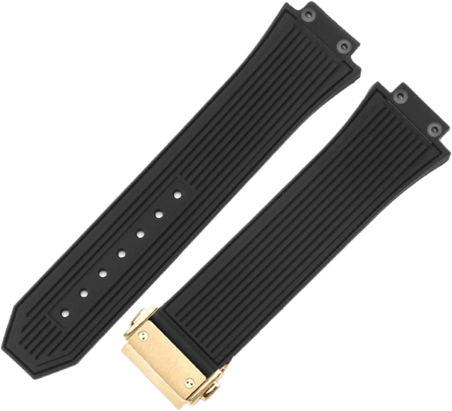 26 * 17mm Multi-Colour Soft Replacement Watch Band Waterproof Quick Release Silicone Rubber Strap for Hublot Big Bang/Classic Fusion