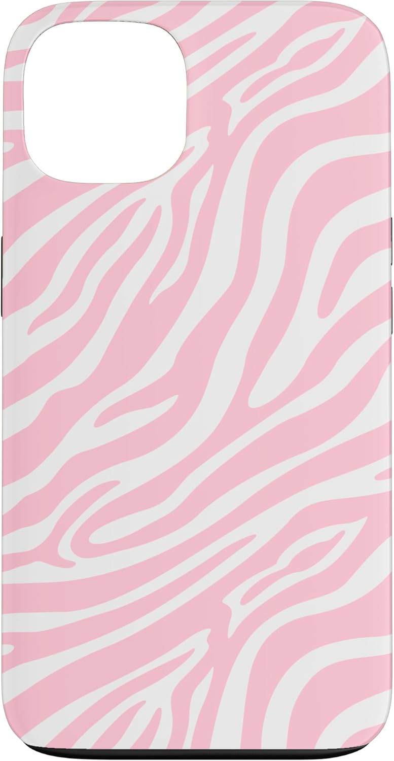 Zebra Print Blush Pink Aesthetic Case for iPhone 11 Pro Max