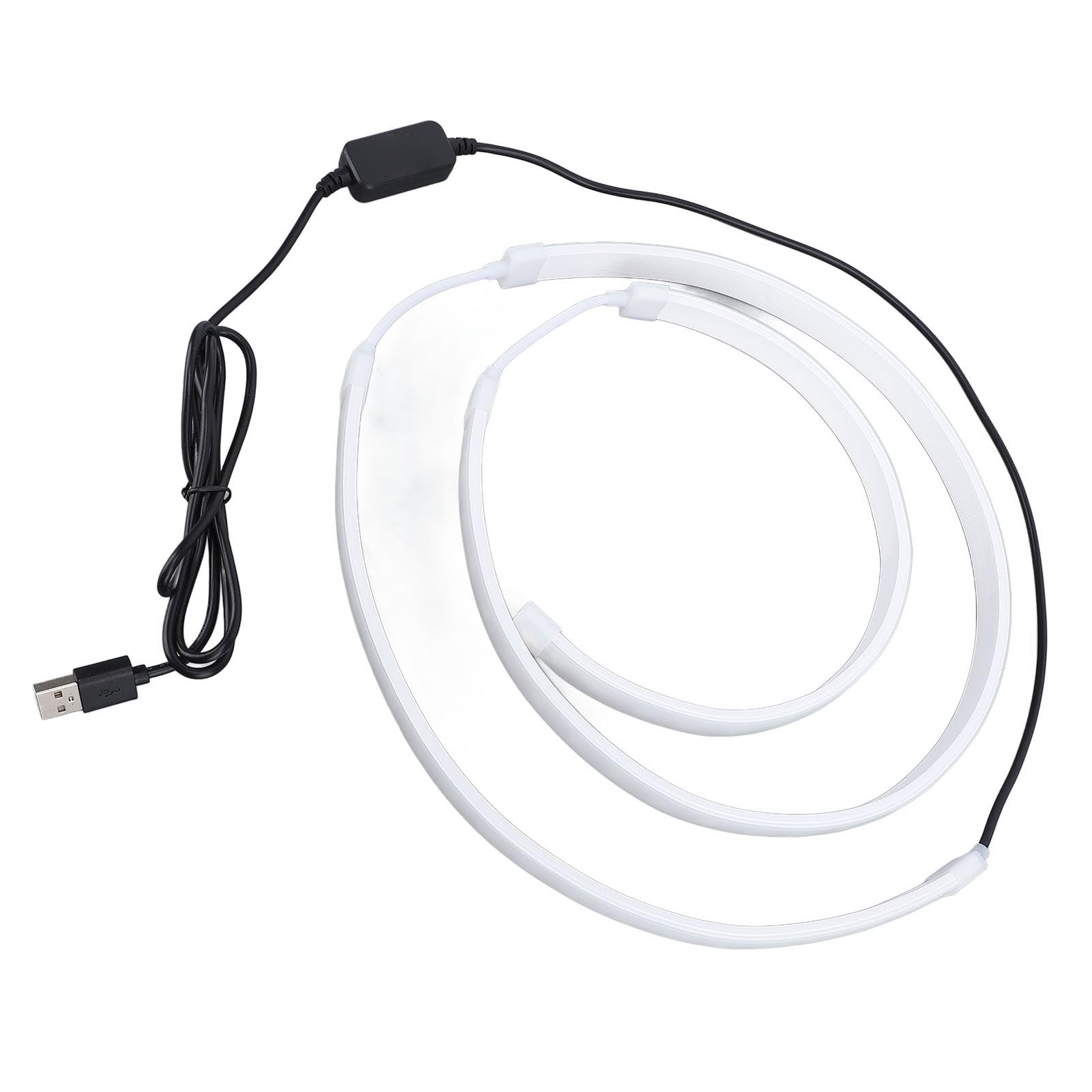 LED Striscia Luminosa Ambientale, Striscia LED Sync Schermo con USB per Display Desktop 34 pollici, Retroilluminazione Monitor PC, Illuminazione TV per Gaming Ufficio Casa