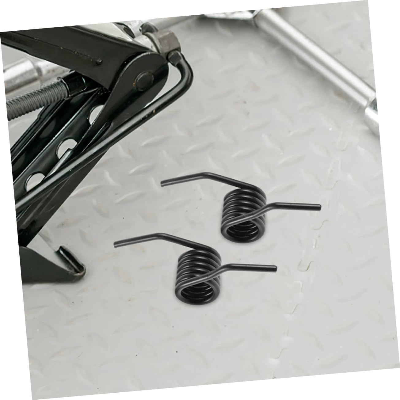 2PCS Heavy Duty Steel Reinforcement Springs for 3-Ton Horizontal Jack Handle Hydraulic Jack Accessories for Maintenance and Repair