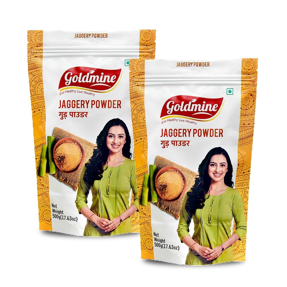 Gold mine Jaggery Gur Powder 500 Grams Pack Of 2 (B08X2SF4W8) Amazon Price History, Amazon Price Tracker