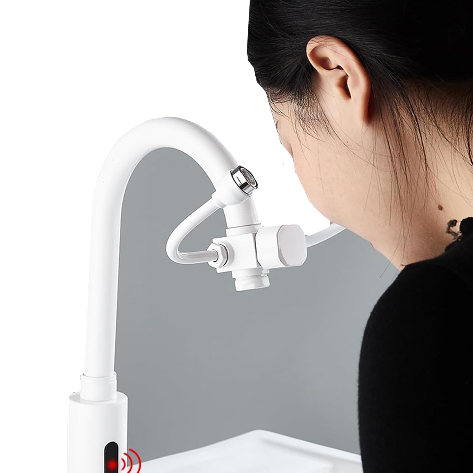 Automatyczna stacja do przemywania oczu, dwustrumieniowe przemywanie oczu, dwuwarstwowa odległość filtracji/wykrywania 8-30 cm/kierunek wylotu wody obracany o 180° / woda automatycznie