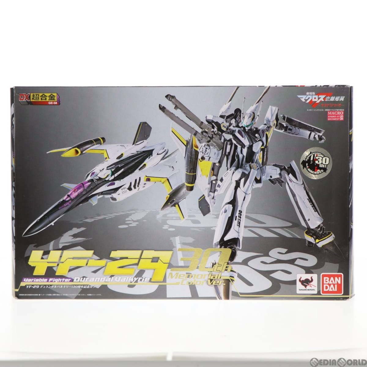 バンダイ マクロスF DX超合金 デュランダルバルキリー 30周年記念カラー Amazon.co.jp: [FIG]DX超合金 YF-29 デュランダルバルキリー(30周年