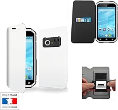 Case-Industry Etui MTT Master 4G Blanc Purity Collection Exception avec Rangement Interne Porte Carte - Housse de Protection MTT Master 4G - Pochette