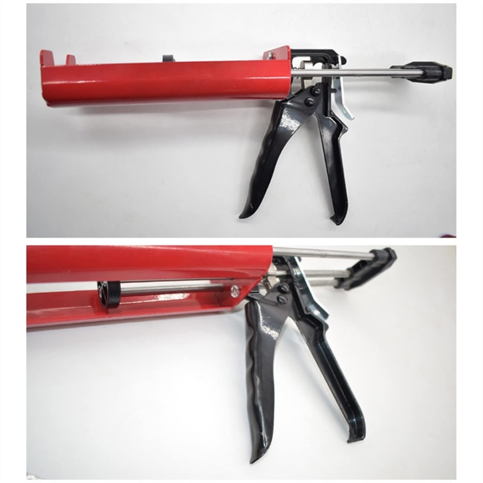 Pistola de calafateo de Silicona para rociadores de Pintura, Soporte de Varilla de Cartucho Manual, se Adapta a Tubo/Cartucho de 10 Oz (Solo calafateo) máquina de pulverización P15F
