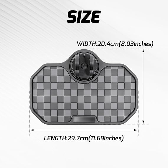 Multifunction Car Phone Holder,Silicone Car Dashboard Anti-Slip Mat